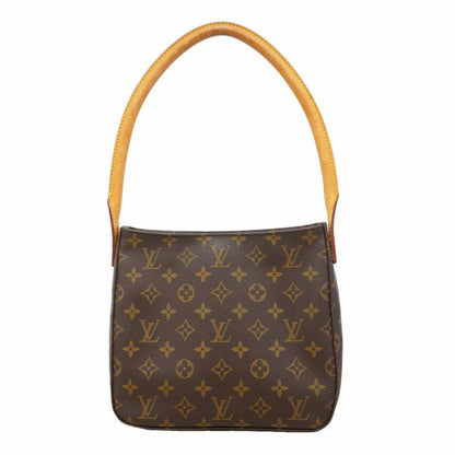Louis Vuitton Shoulder Bag Monogram Looping Brown