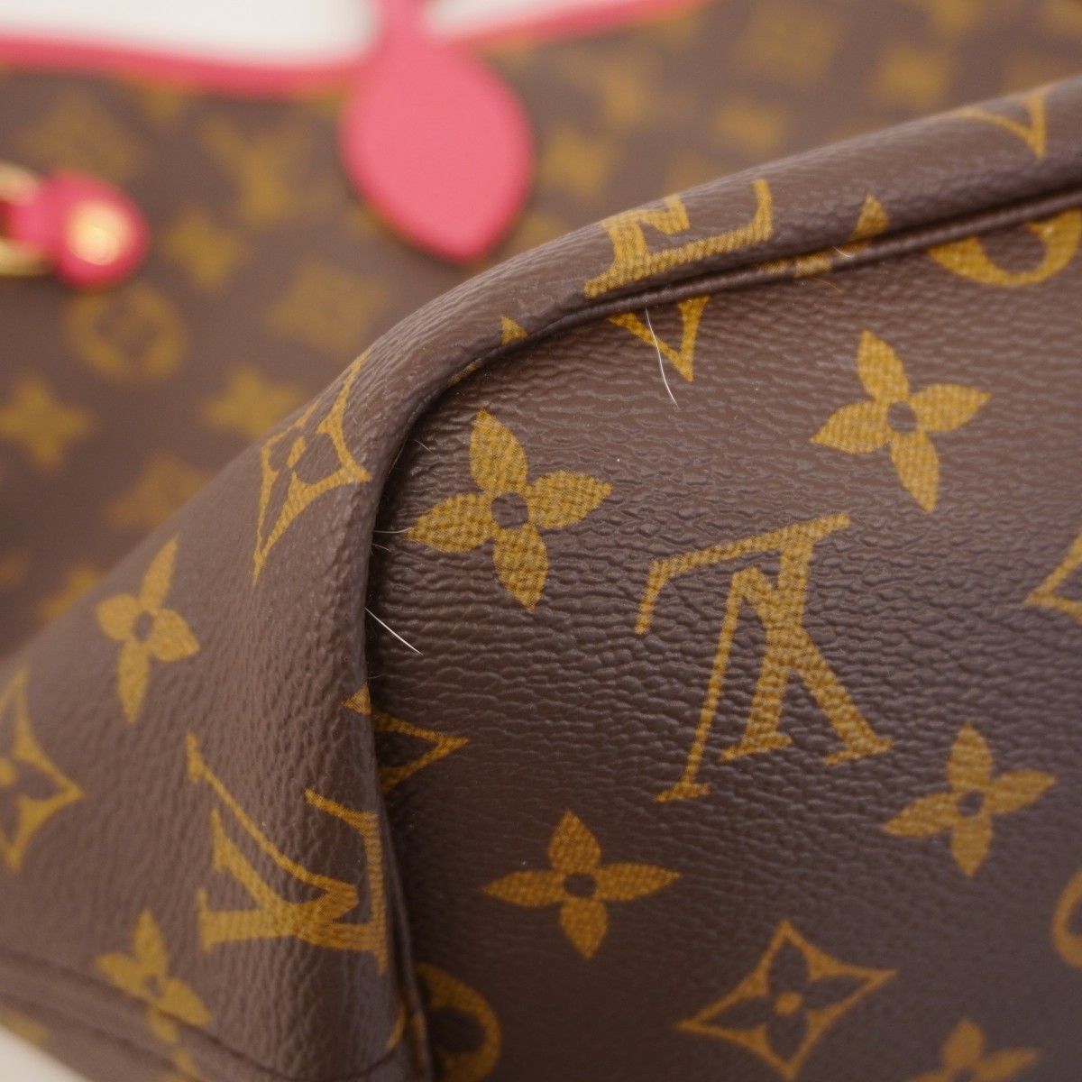 Louis Vuitton Tote Monogram Neverfull Inside Out Pondicherry Pink — view 6