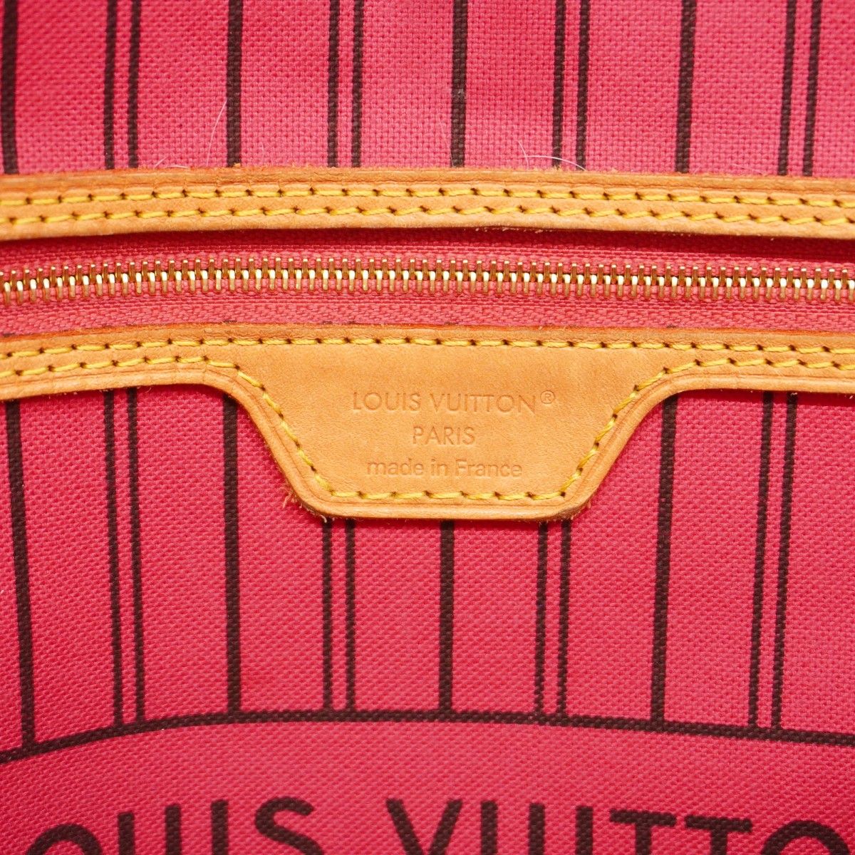 Louis Vuitton Tote Monogram Neverfull Inside Out Pondicherry Pink — view 5