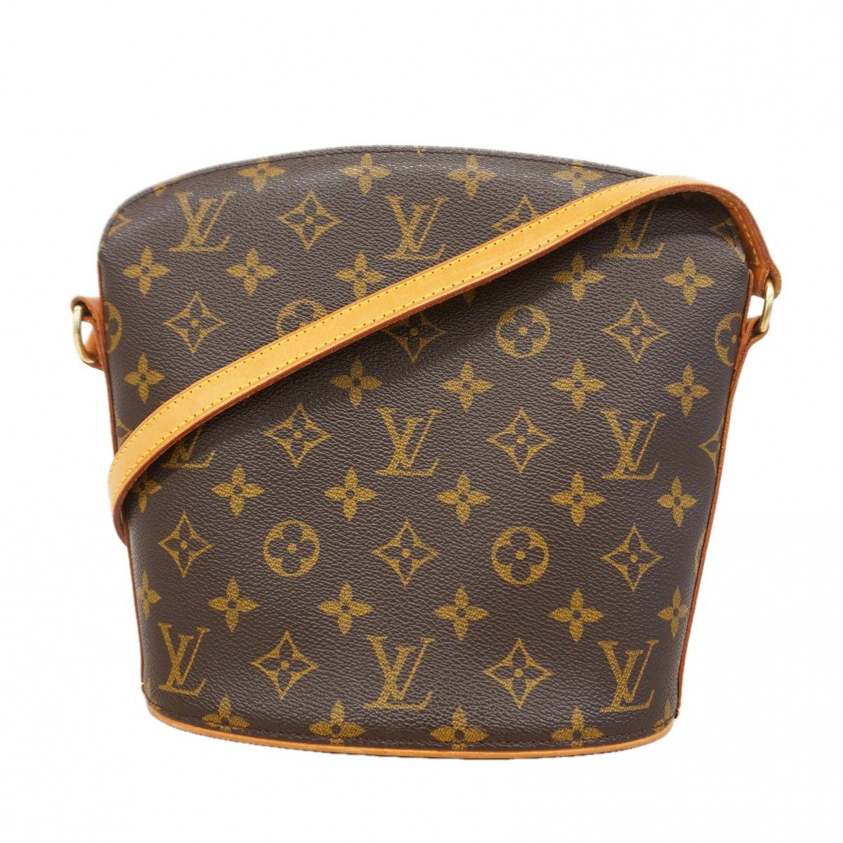 Louis Vuitton Shoulder Bag Monogram Drew Brown