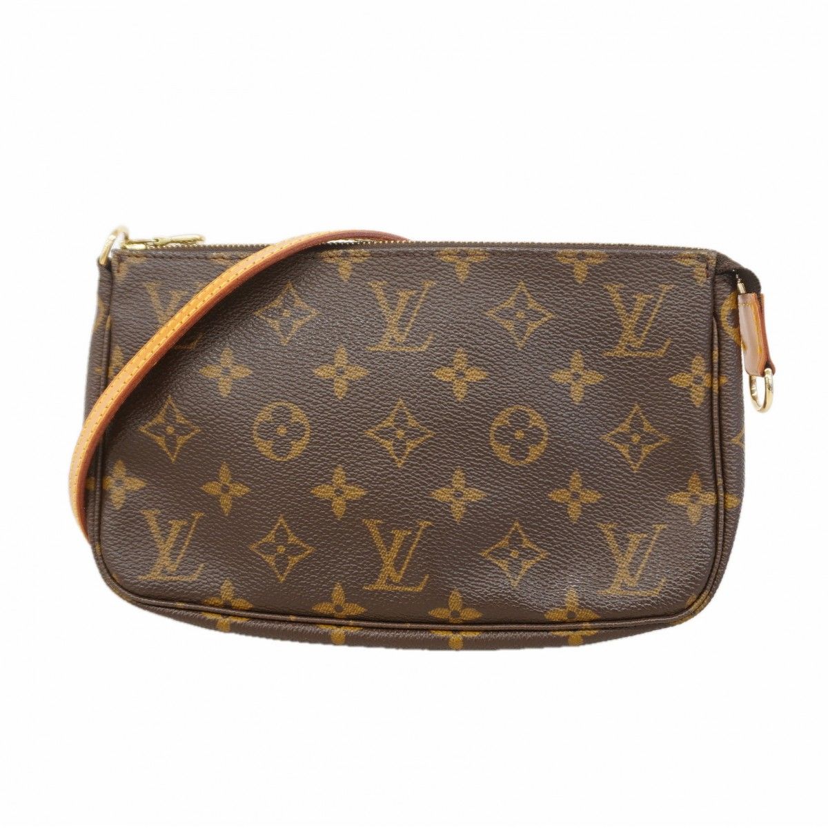 Louis Vuitton Pouch Monogram Pochette Brown