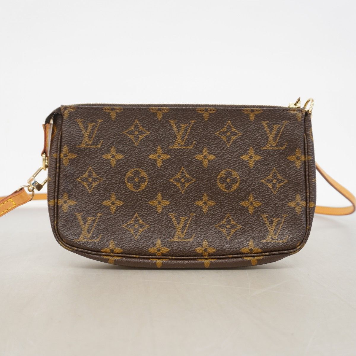 Louis Vuitton Pouch Monogram Pochette Brown — view 8