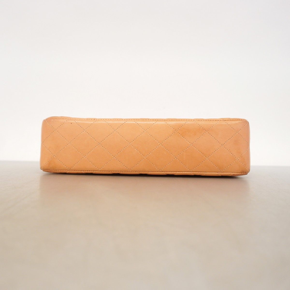 Chanel Handbag Quilted Lambskin Salmon Pink Gold — view 3
