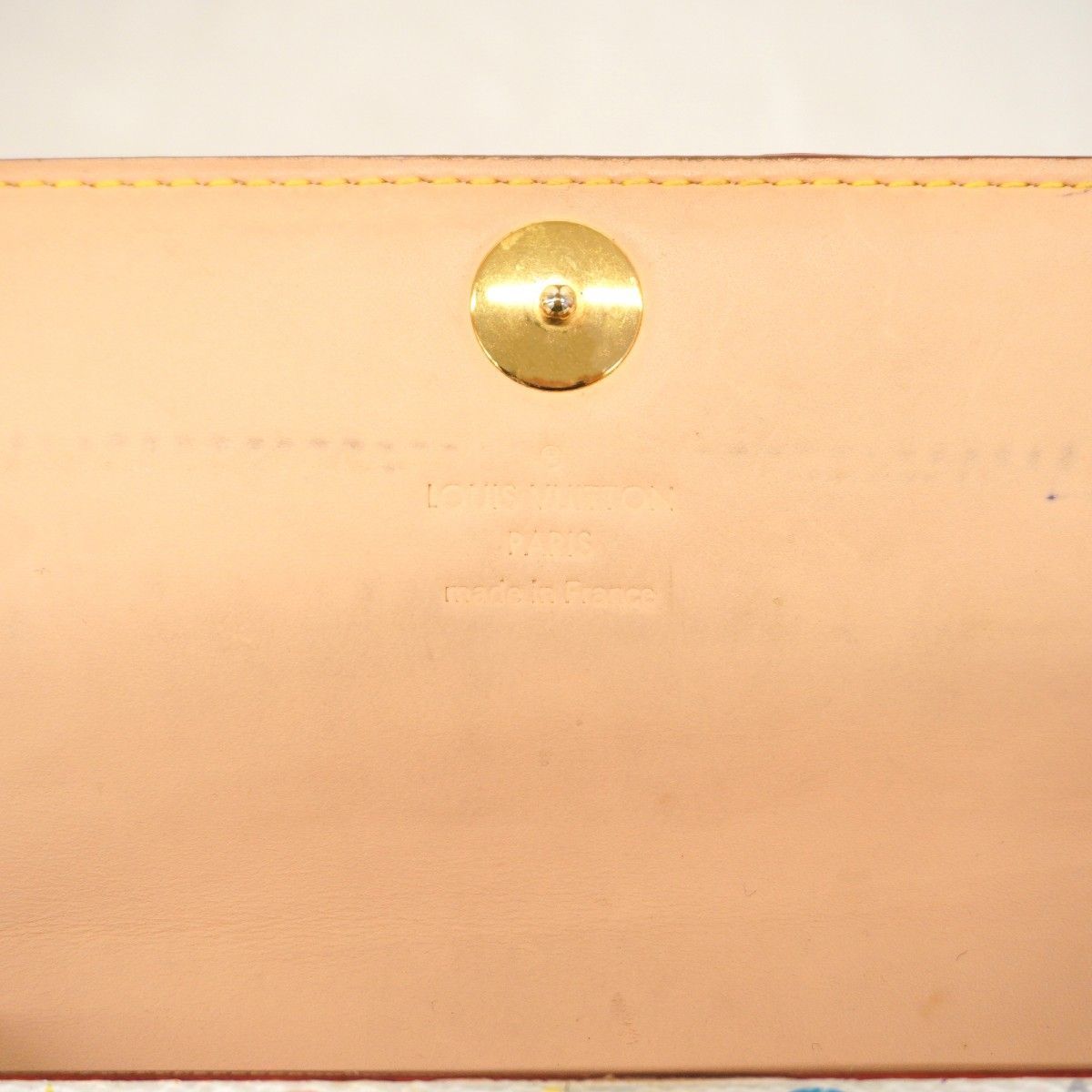 Louis Vuitton Wallet Monogram Multicolor Portefeuille Sarah Blanc — view 4