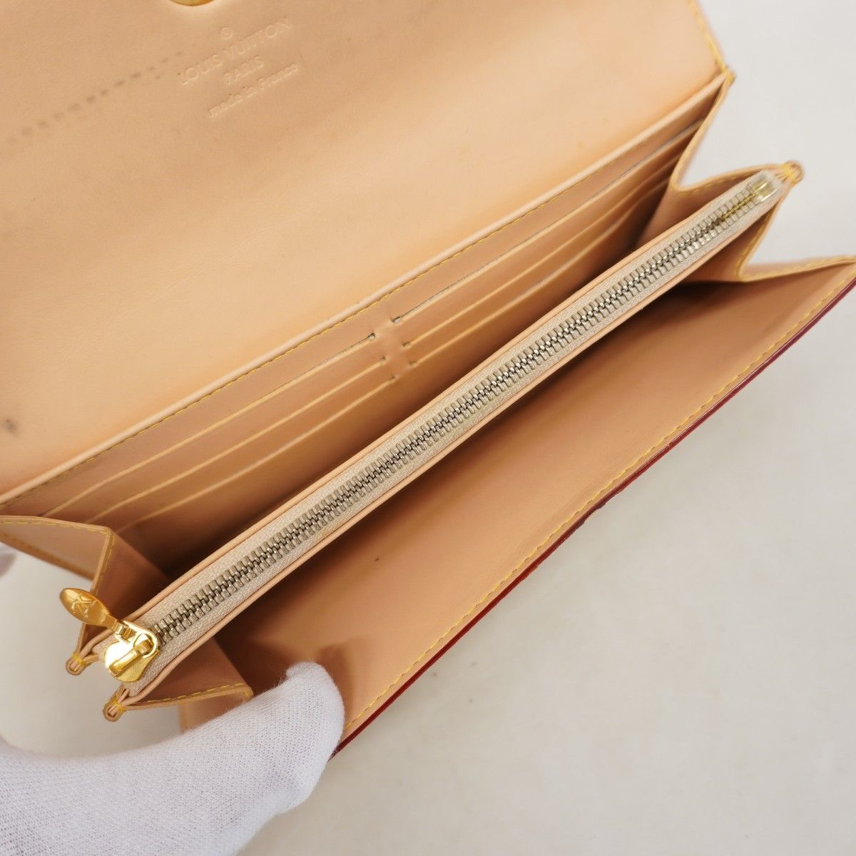 Louis Vuitton Wallet Monogram Multicolor Portefeuille Sarah Blanc — view 3