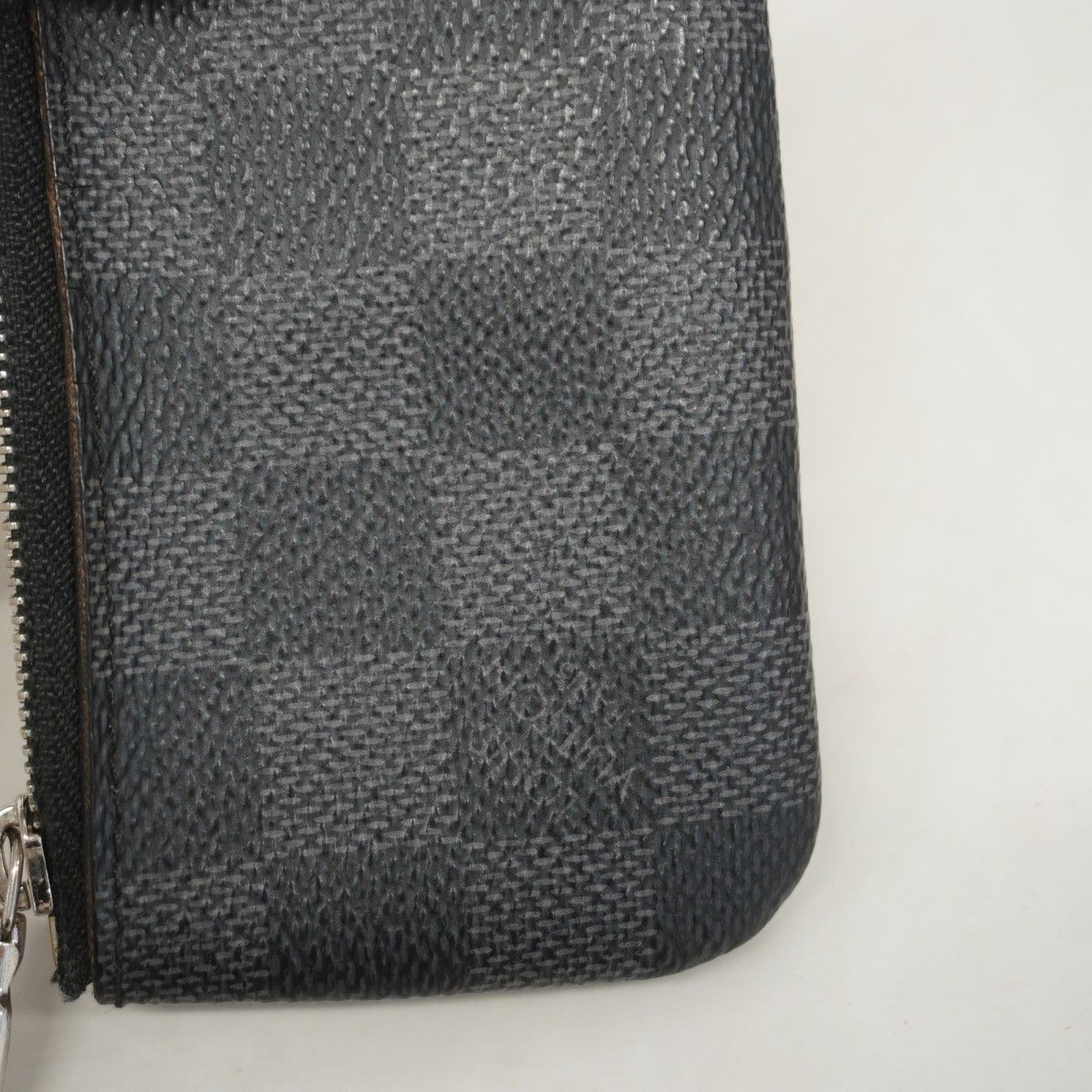 Louis Vuitton Coin Case Damier Graphite Pochette Cles Black — view 7