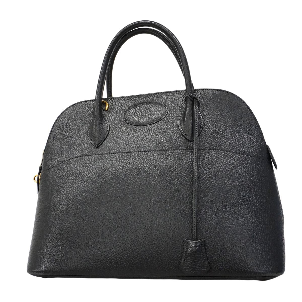 Hermes Handbag Bolide 35 Ardennes Black Gold