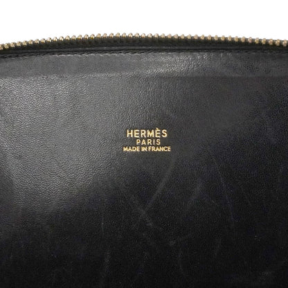 Hermes Handbag Bolide 35 Ardennes Black Gold — view 5