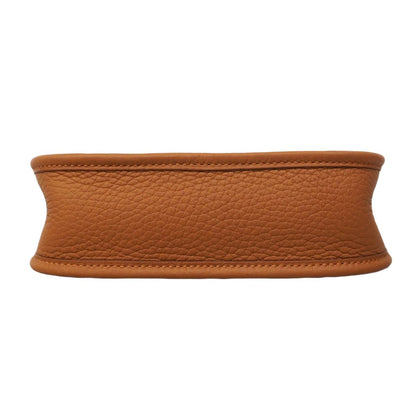 Hermes Shoulder Bag Evelyne TPM Taurillon Clemence Gold Silver — view 3