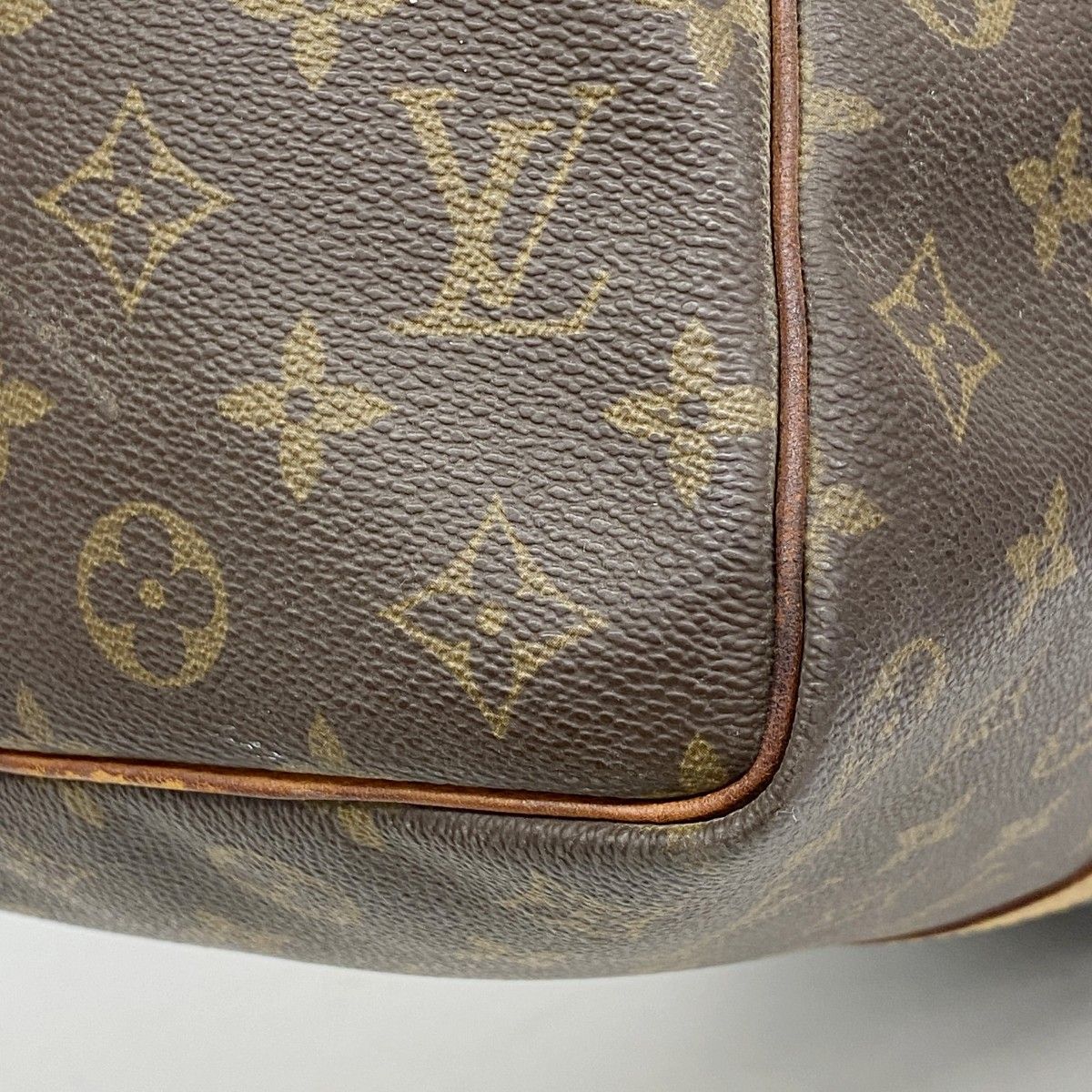 Louis Vuitton Boston Bag Monogram Keepall 50 Brown — view 6