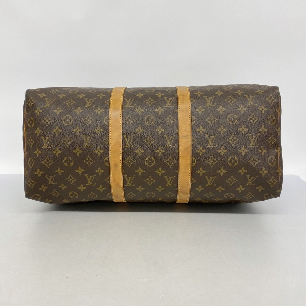 Louis Vuitton Boston Bag Monogram Keepall 50 Brown — view 3