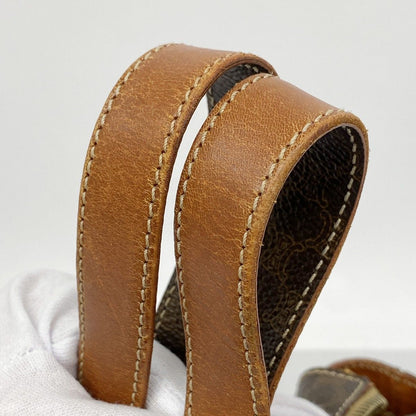 Celine Tote Macadam Brown Gold — view 7