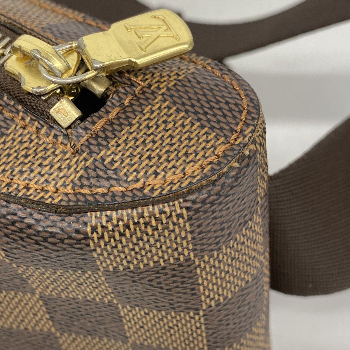 Louis Vuitton Belt Bag Damier Geronimos Ebene — view 6