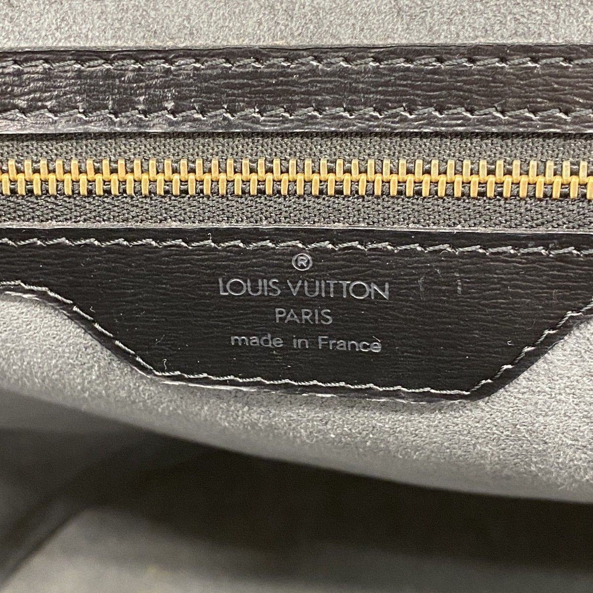 Louis Vuitton Shoulder Bag Epi Saint Jacques Shopping Noir — view 5