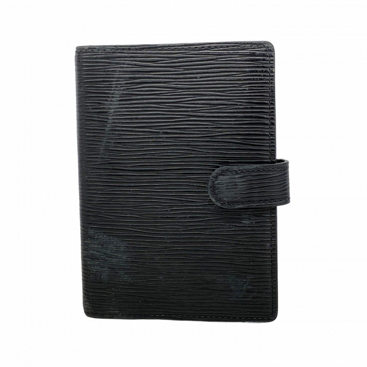 Louis Vuitton Notebook Cover Epi Agenda PM Noir