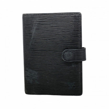 Louis Vuitton Notebook Cover Epi Agenda PM Noir