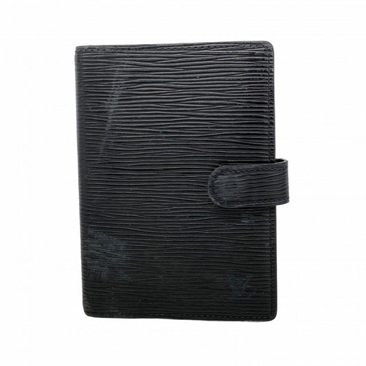 Louis Vuitton Notebook Cover Epi Agenda PM Noir