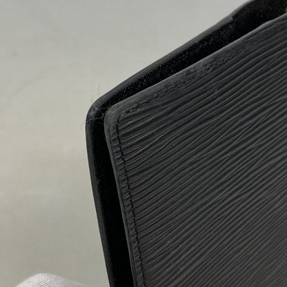 Louis Vuitton Notebook Cover Epi Agenda PM Noir — view 6