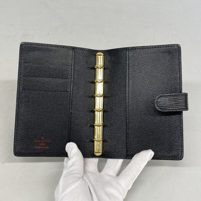 Louis Vuitton Notebook Cover Epi Agenda PM Noir — view 3