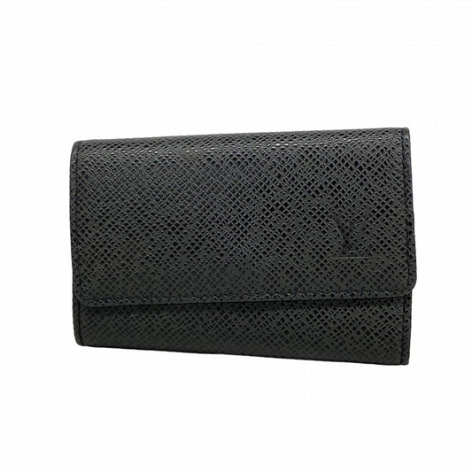Louis Vuitton Key Case Taiga Multicles 6 Ardoise Key Holder