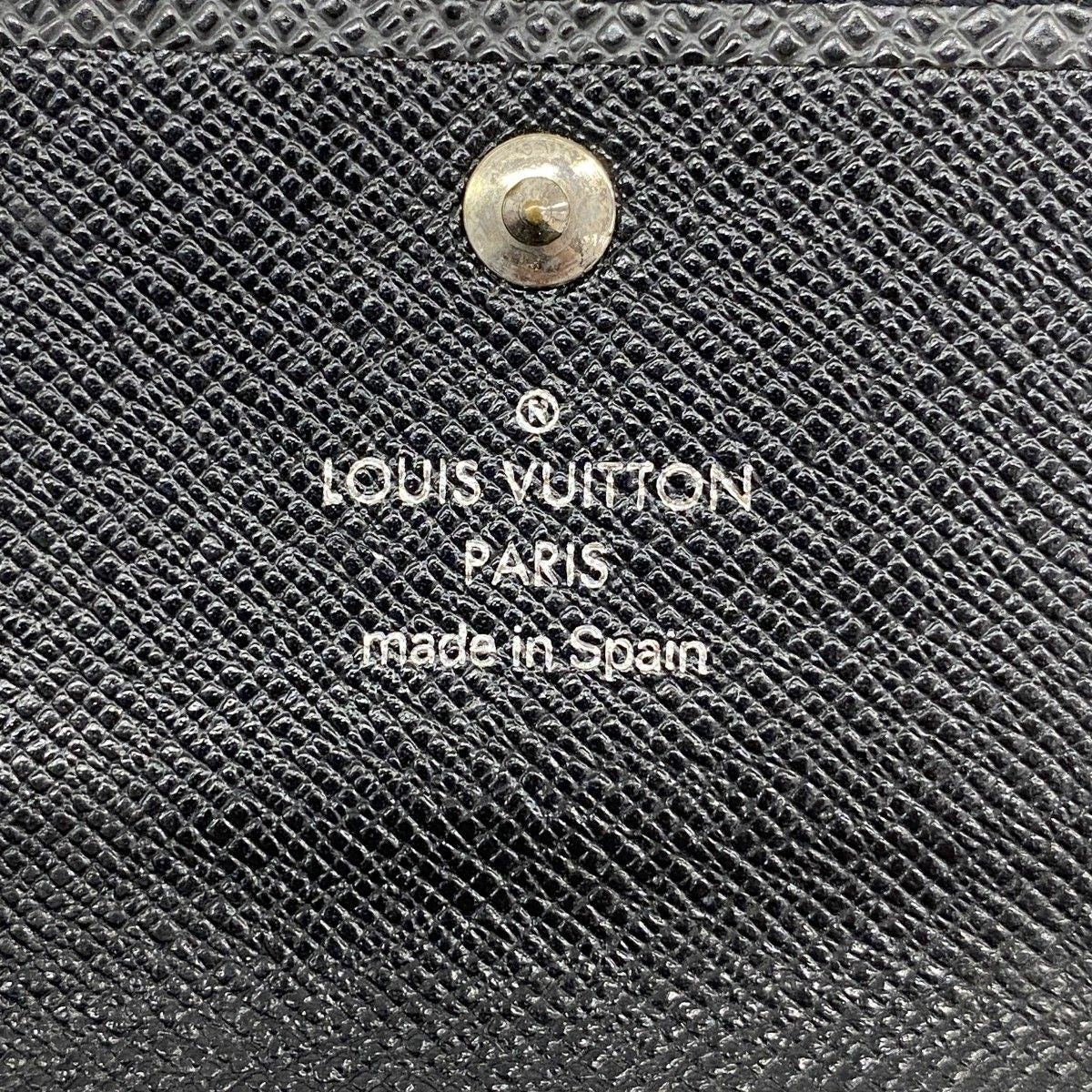 Louis Vuitton Key Case Taiga Multicles 6 Ardoise Key Holder — view 4