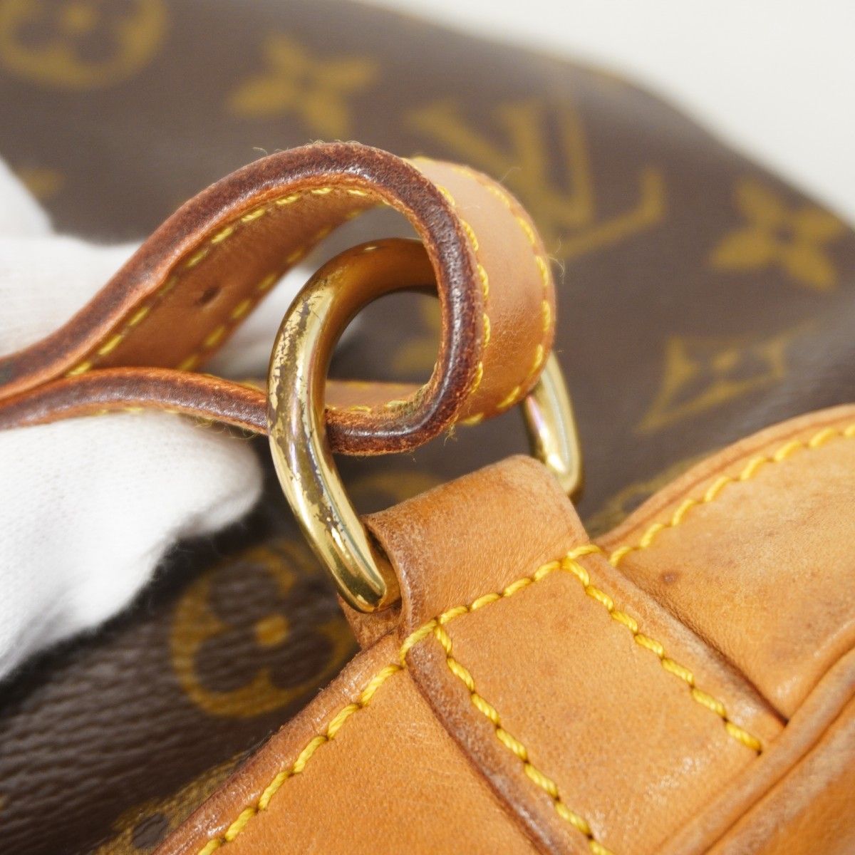 Louis Vuitton Backpack Monogram Montsouris Brown — view 9