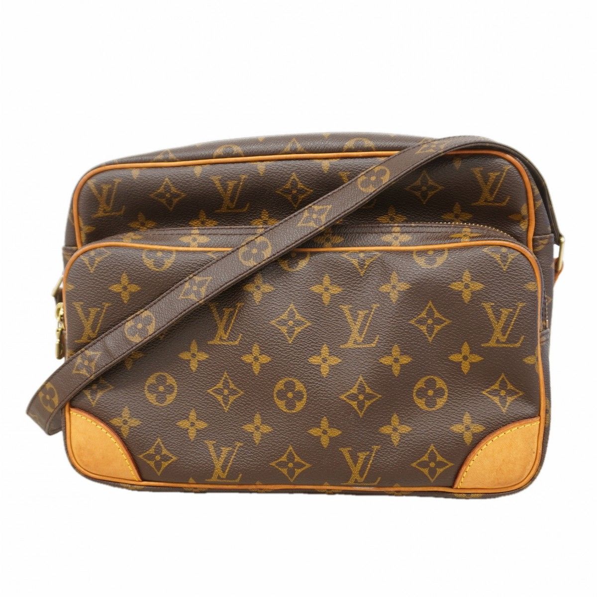 Louis Vuitton Shoulder Bag Monogram Nile Brown