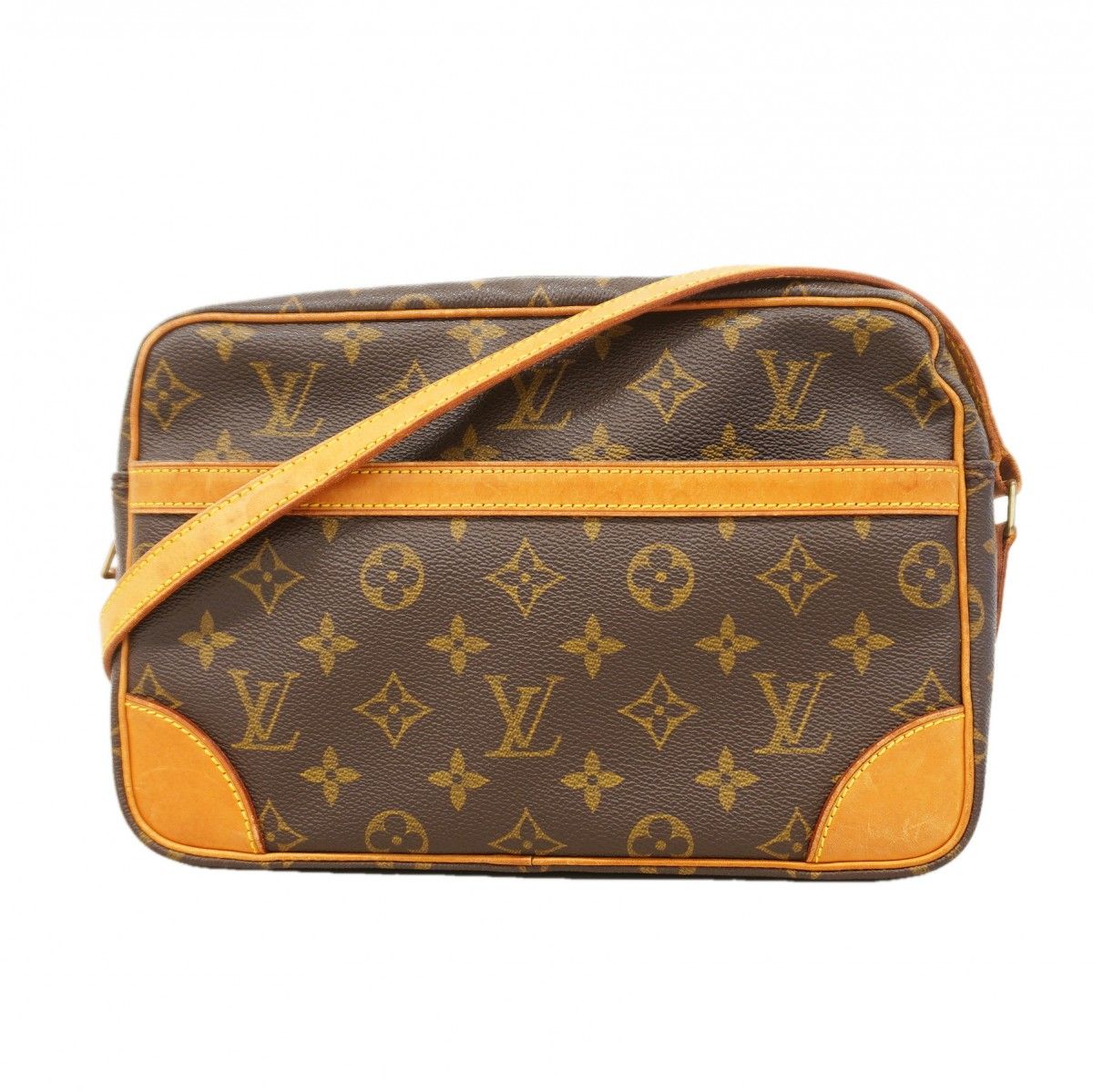 Louis Vuitton Shoulder Bag Monogram Trocadero 27 Brown