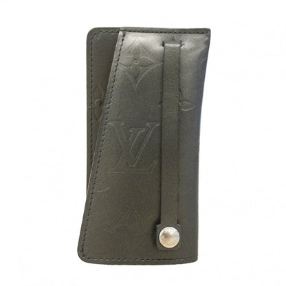 Louis Vuitton Key Case Monogram Matte Clochette PM Noir Key Holder
