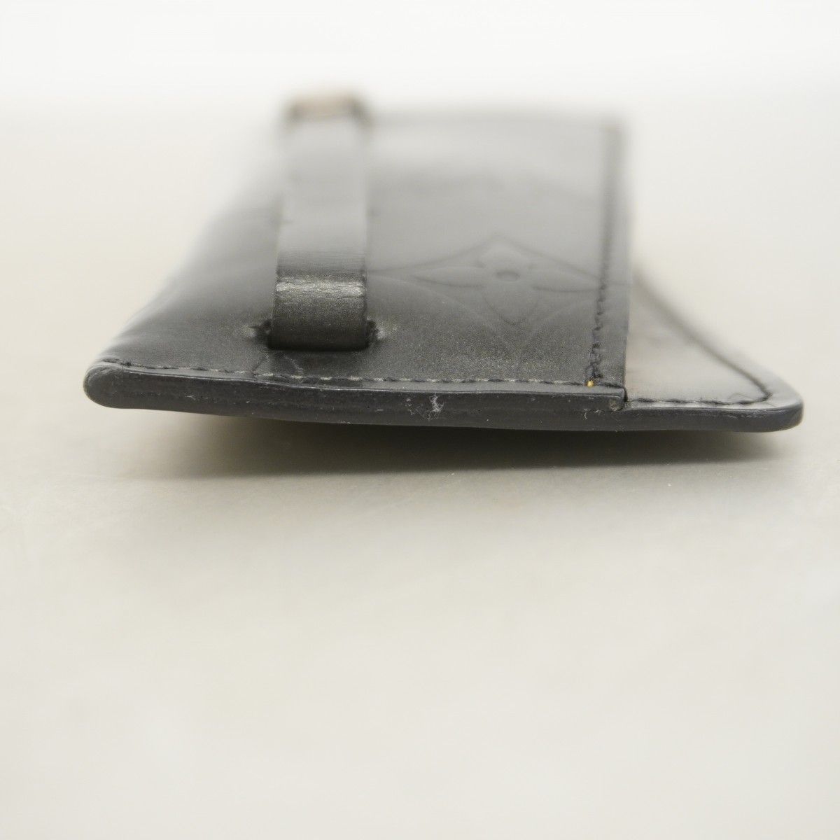 Louis Vuitton Key Case Monogram Matte Clochette PM Noir Key Holder — view 6