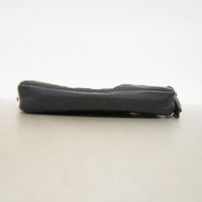 Chanel Handbag Cambon Lambskin Black White Silver — view 3