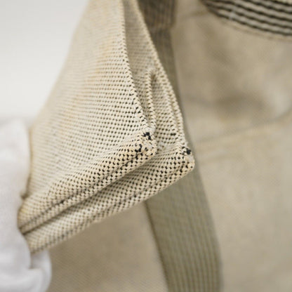 Hermes Tote New Fourre Tout Canvas Gray Silver — view 8