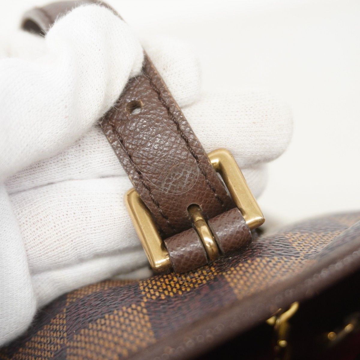 Louis Vuitton Tote Damier Marais Ebene — view 8