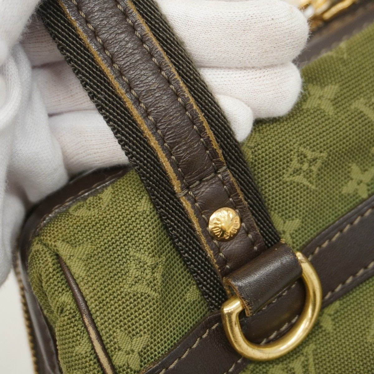 Louis Vuitton Handbag Monogram Mini Josephine PM Khaki — view 8