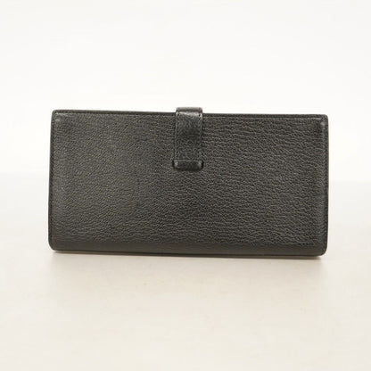 Hermes Wallet Bearn Souffle Chevre Misor Black Gold — view 9