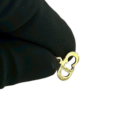 Dior Vintage CD Logo Necklace Gold — view 3