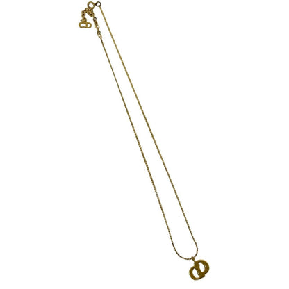Dior Vintage CD Logo Necklace Gold — view 5