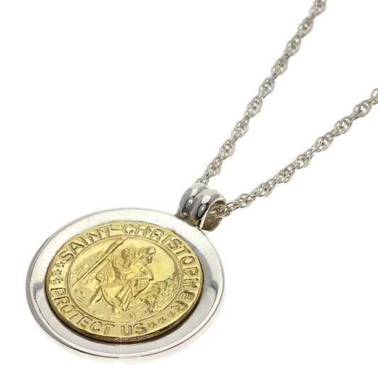 Tiffany & Co St Christopher Necklace 18k Yellow Gold