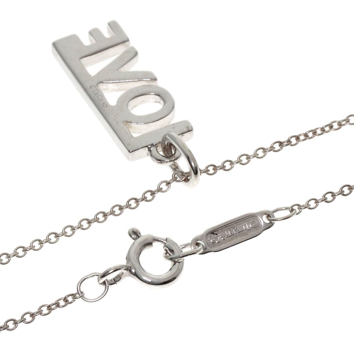 Tiffany & Co Love Logo Necklace — view 2