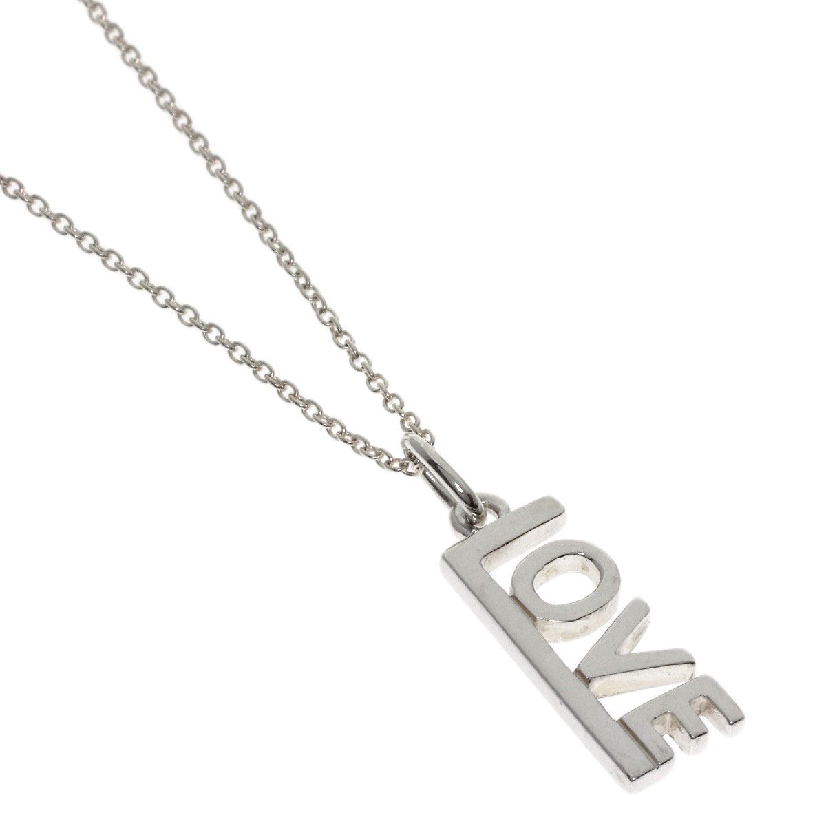 Tiffany & Co Love Logo Necklace