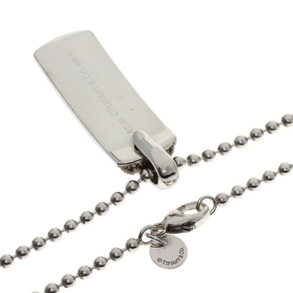 Tiffany & Co Atlas Plate Necklace Titanium — view 2