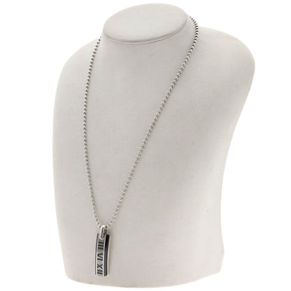 Tiffany & Co Atlas Plate Necklace Titanium — view 4