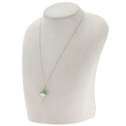 Tiffany & Co Party Hat Enamel Necklace — view 4