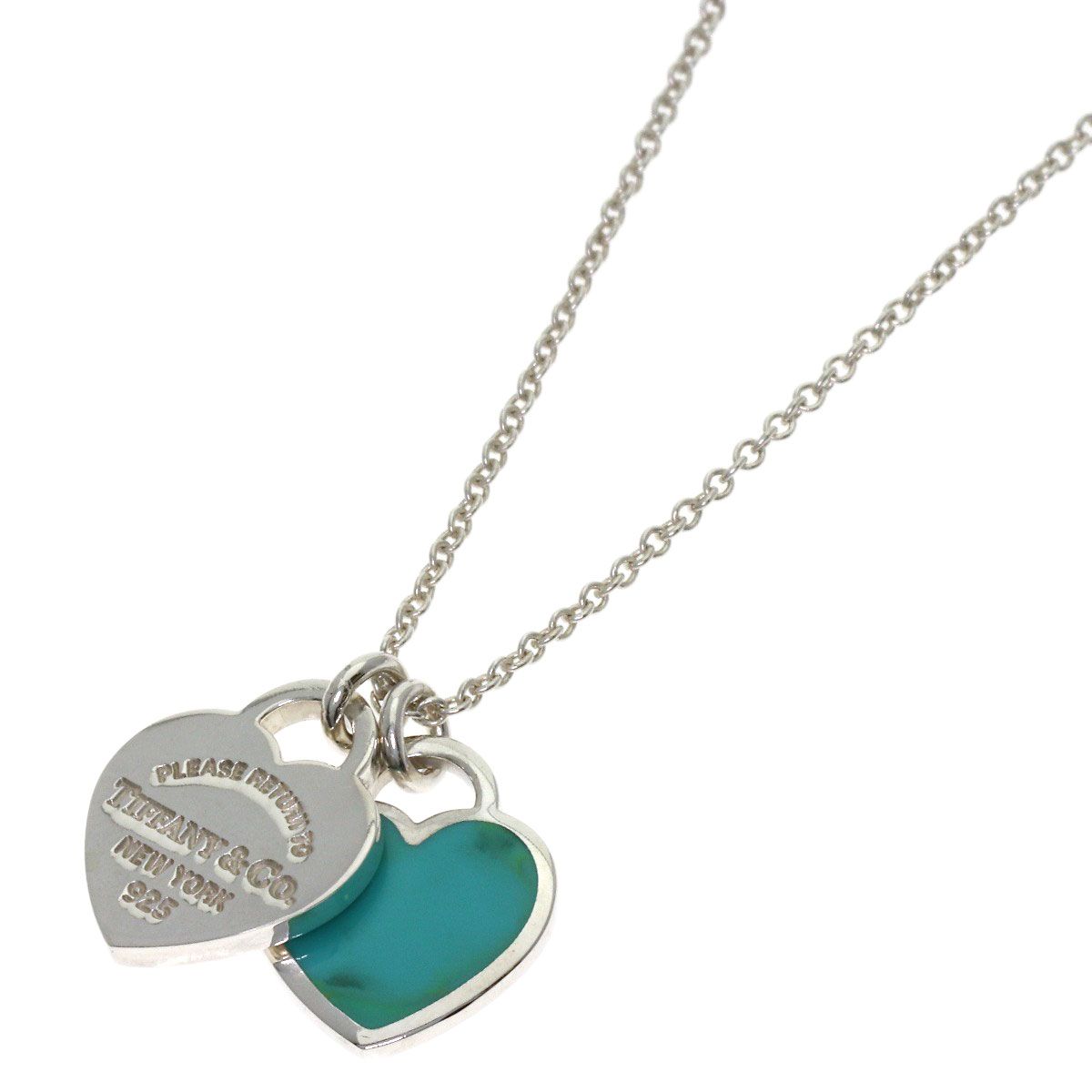 Tiffany & Co Double Enamel Necklace