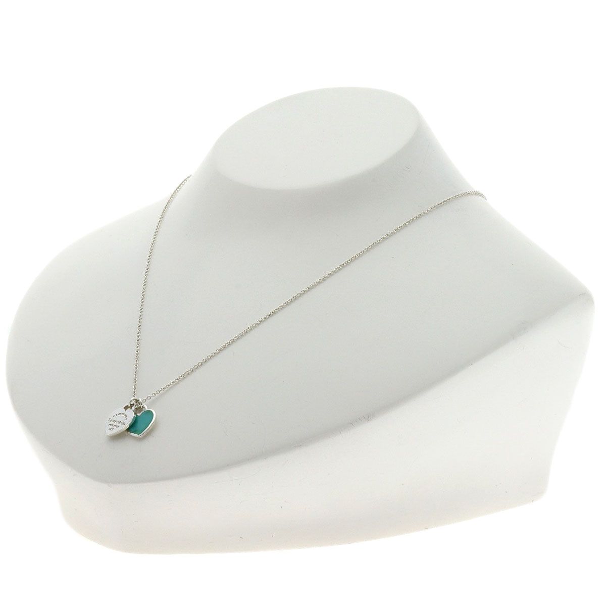 Tiffany & Co Double Enamel Necklace — view 4
