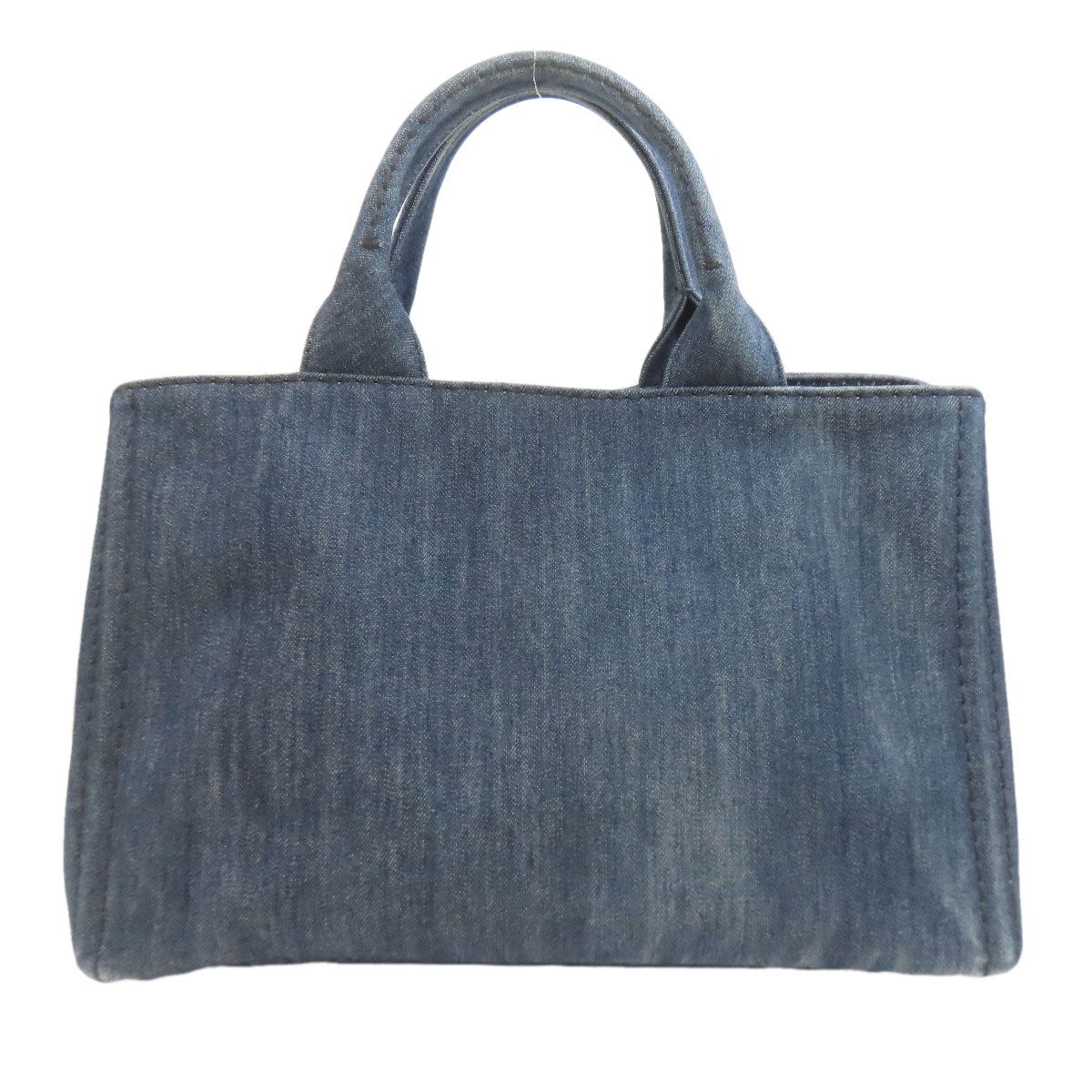 Prada Canapa 2-Way Handbag Denim — view 2