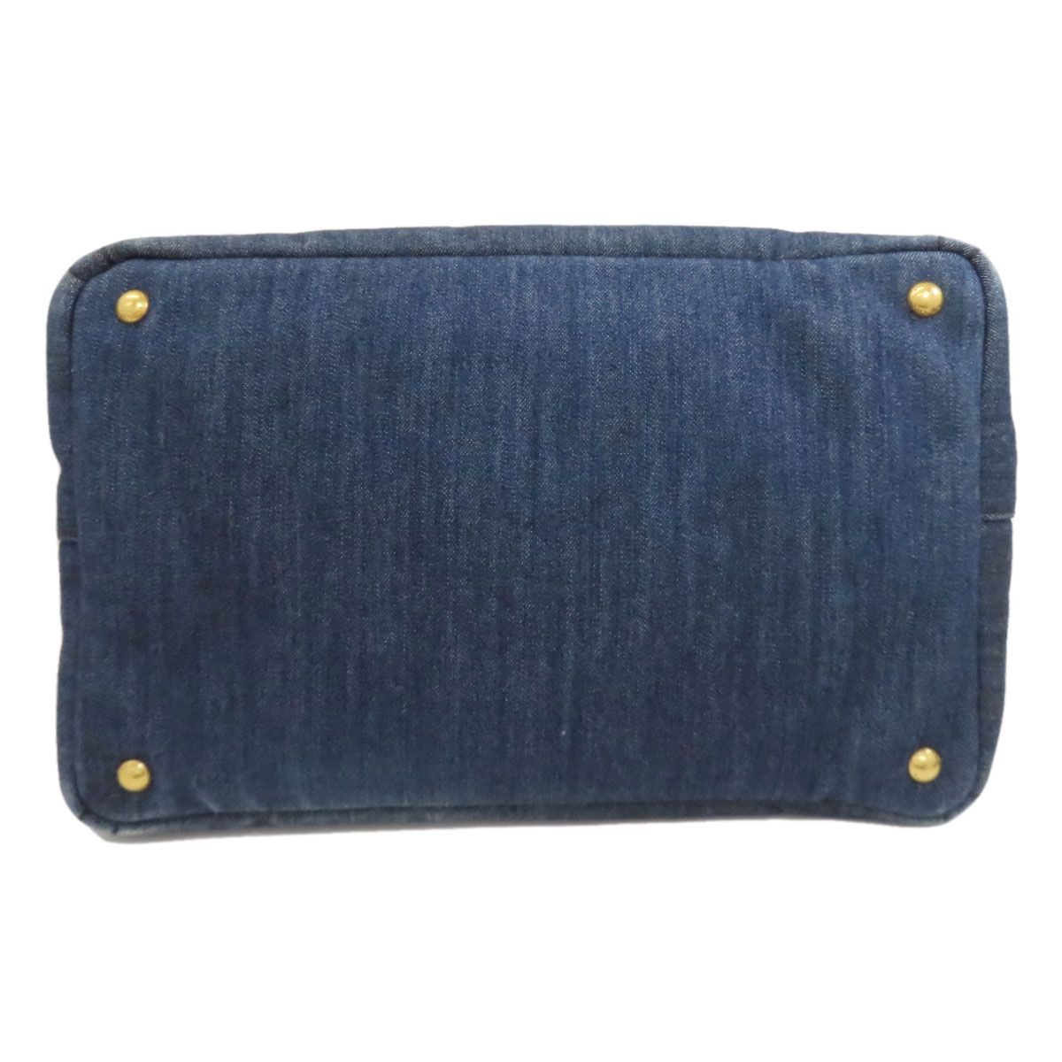 Prada Canapa 2-Way Handbag Denim — view 4
