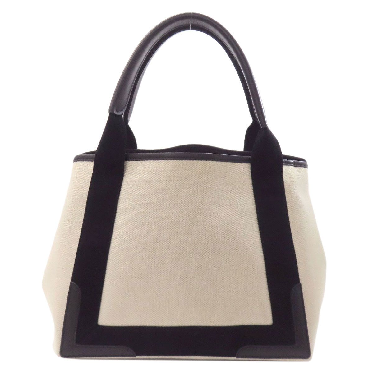Balenciaga Navy Cabas Handbag Canvas — view 2