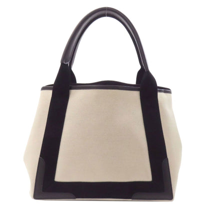 Balenciaga Navy Cabas Handbag Canvas — view 2