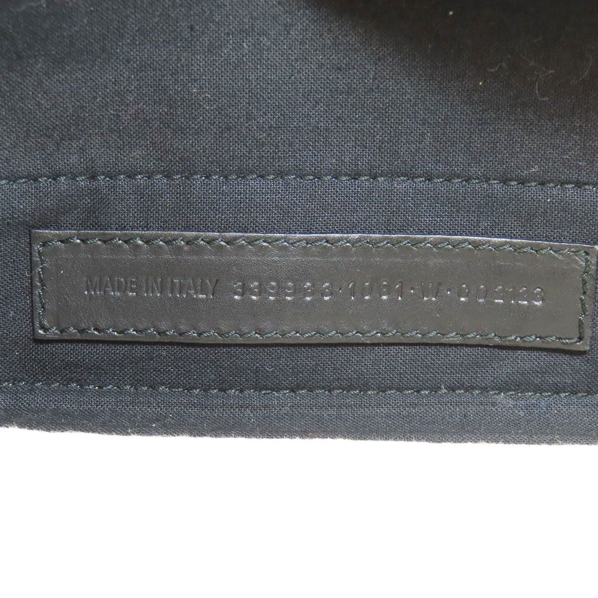 Balenciaga Navy Cabas Handbag Canvas — view 7